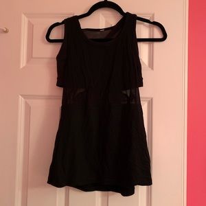 Black Lululemon Tank with Built-In Bra